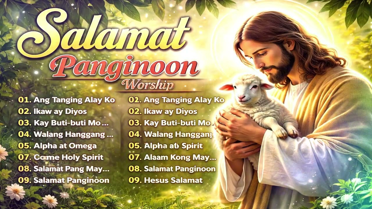 Tagalog Christian Worship Songs 2024 For Praise Morning 🌟 KAY BUTI-BUTI MO PANGINOON LYRICS🙏 cover art