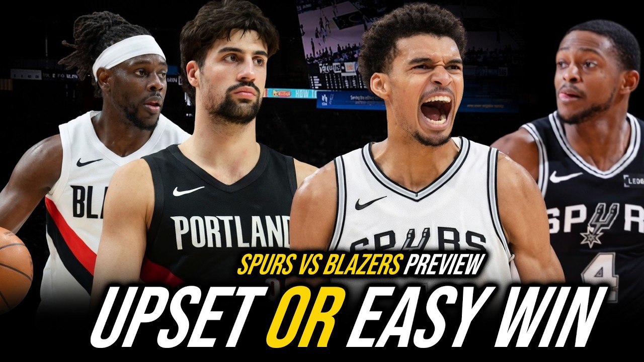SPURS vs BLAZERS Preview | Unang Pagsubok ni Victor Wembanyama sa Playoffs cover art