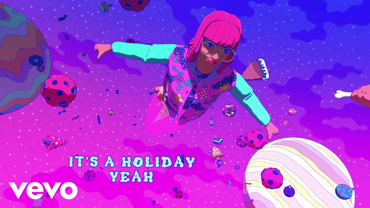 Justin Bieber - Christmas Eve (Lyric Video) cover art