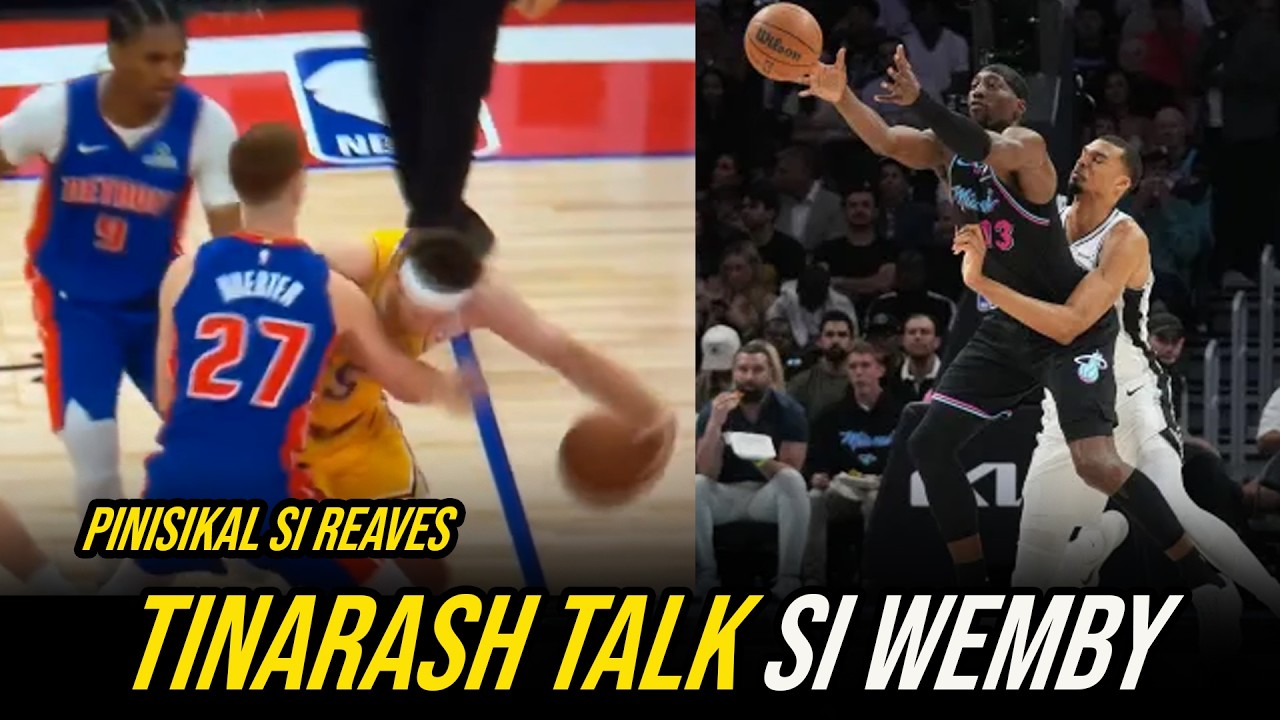 PINISIKAL ng Pistons si Austin Reaves | Hindi PINAABOT ng 20 PTS ni Wembanyama si Adebayo cover art