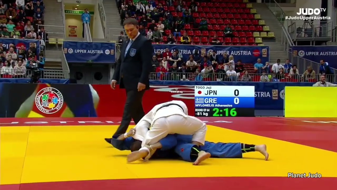 Joji TOGO 🇯🇵 🆚️ Athanasios MYLONELIS 🇬🇷 | 1/32финала/-81кг | Гран При Австрия 2024