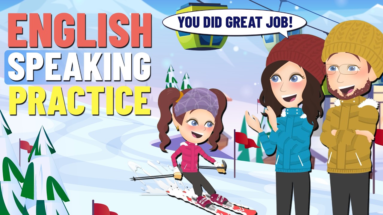 English Practice Routines for English Speaking Practice | Talking About Your Vacation (A2-B1) cover art