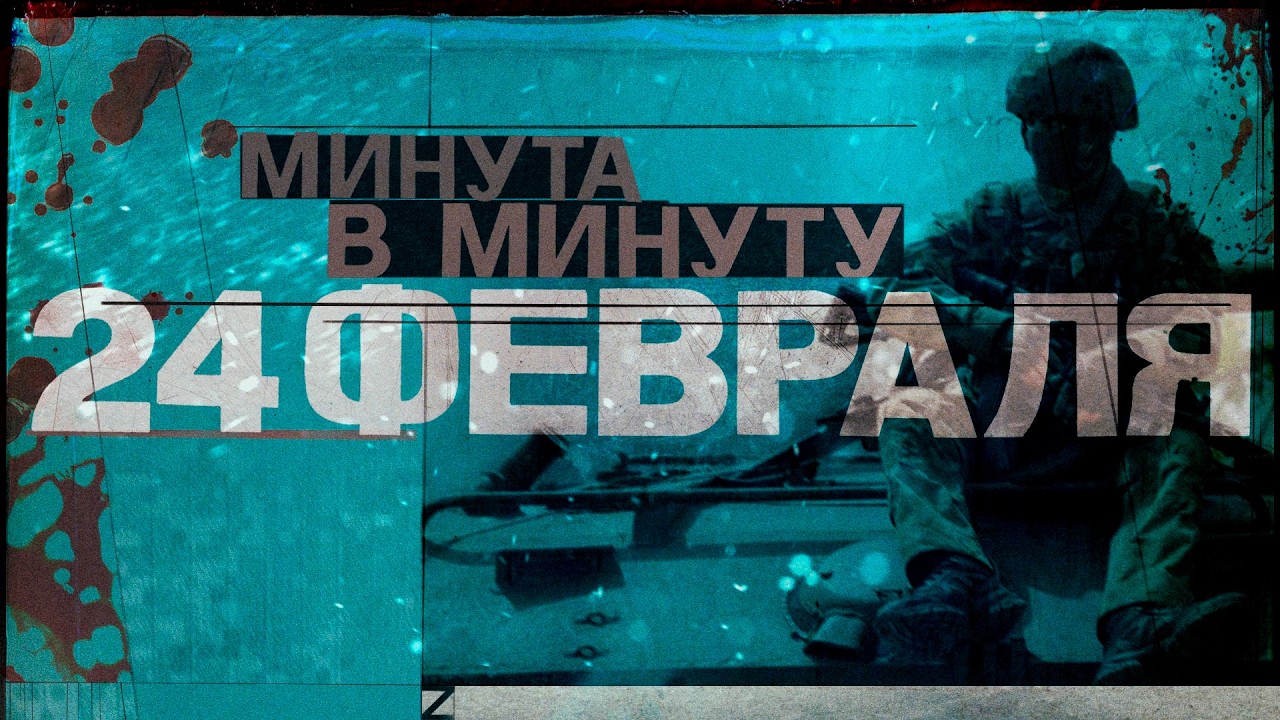 24 февраля. Как начиналась война в Украине. Поминутная реконструкция #минутавминуту cover art