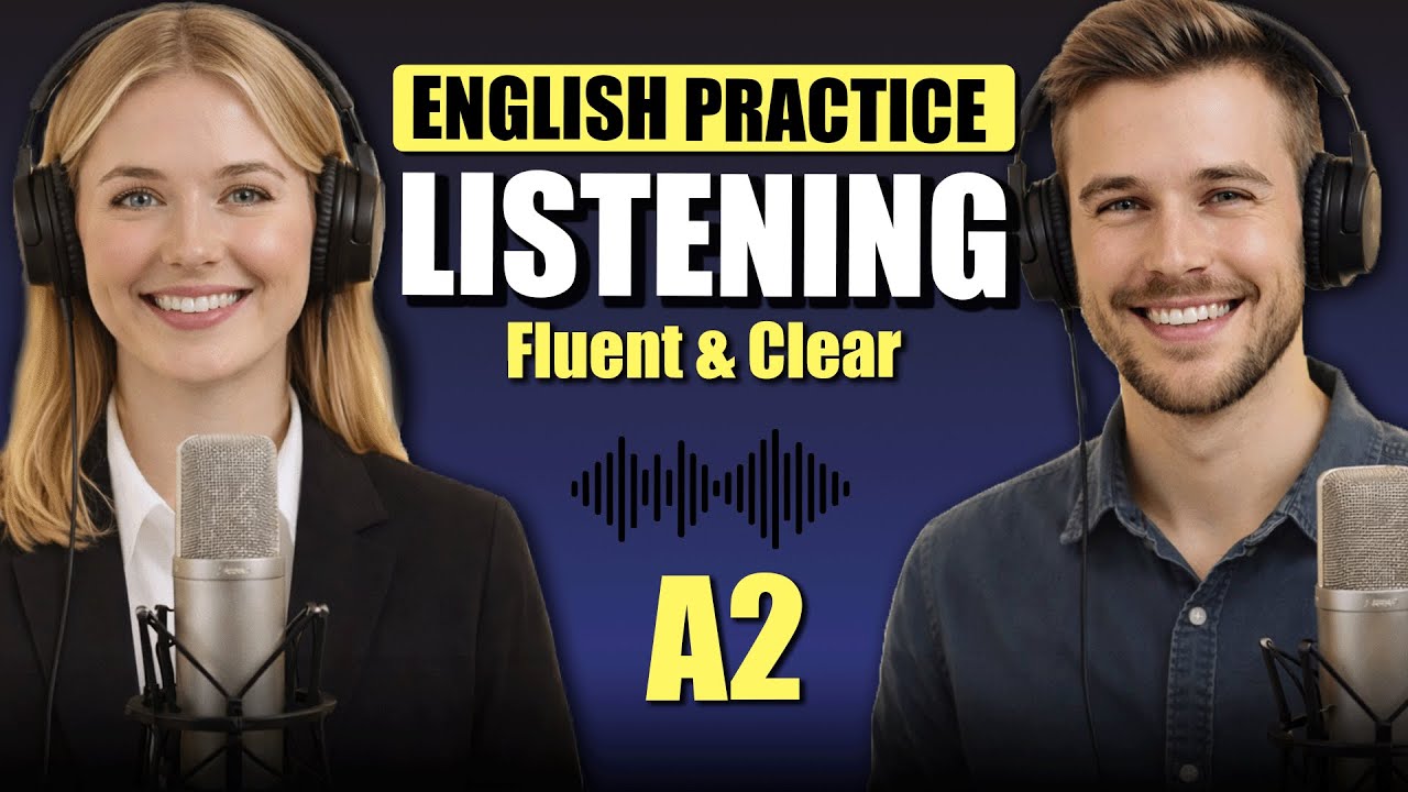 Learn Daily English Conversations | Practice English Listening for Beginners (A1-A2 Level) cover art