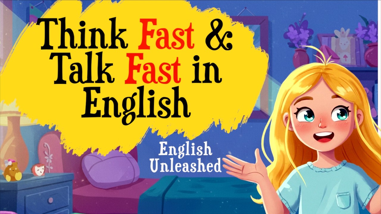 Speak English Without Pausing | Think Faster & Talk Fluently Using Daily Sentences Fast | Fluency