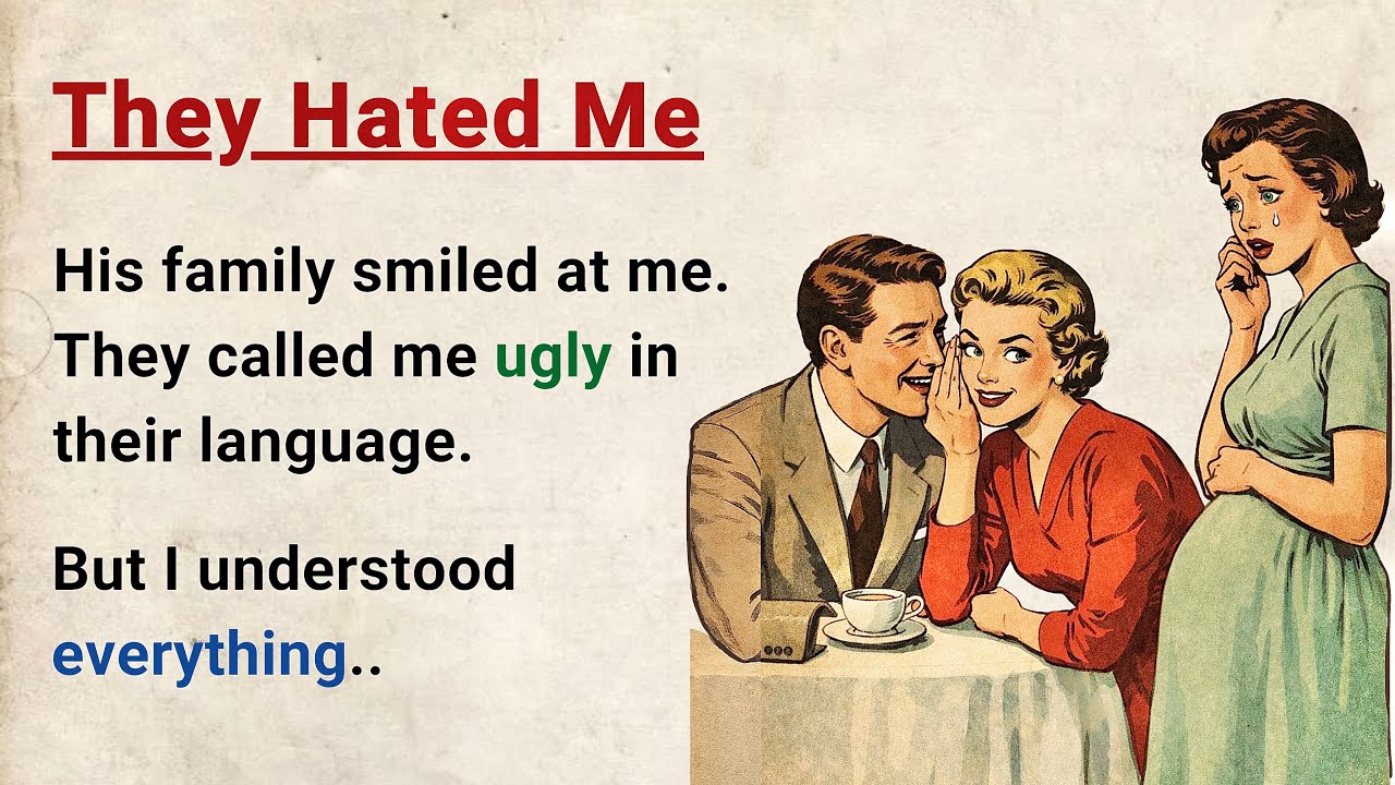 Learn English through Stories Level 3 ⭐ They Hated Me - Improve your English | English Audio Podcast cover art