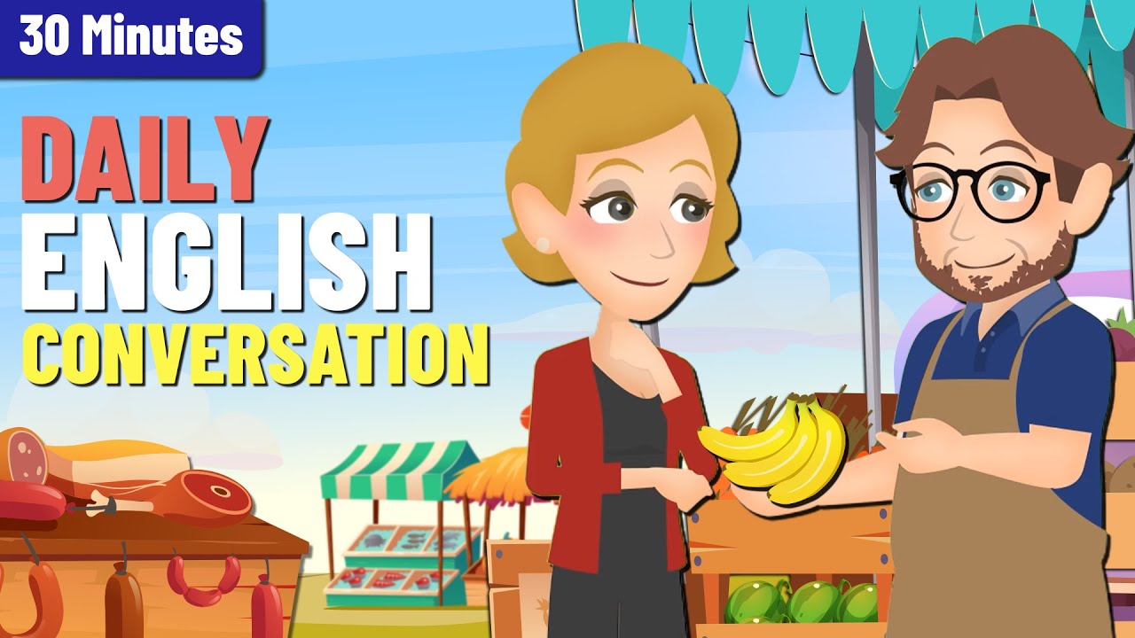 30 Minutes of Daily English Conversations to Speak Like a Native | English Speaking Practice cover art