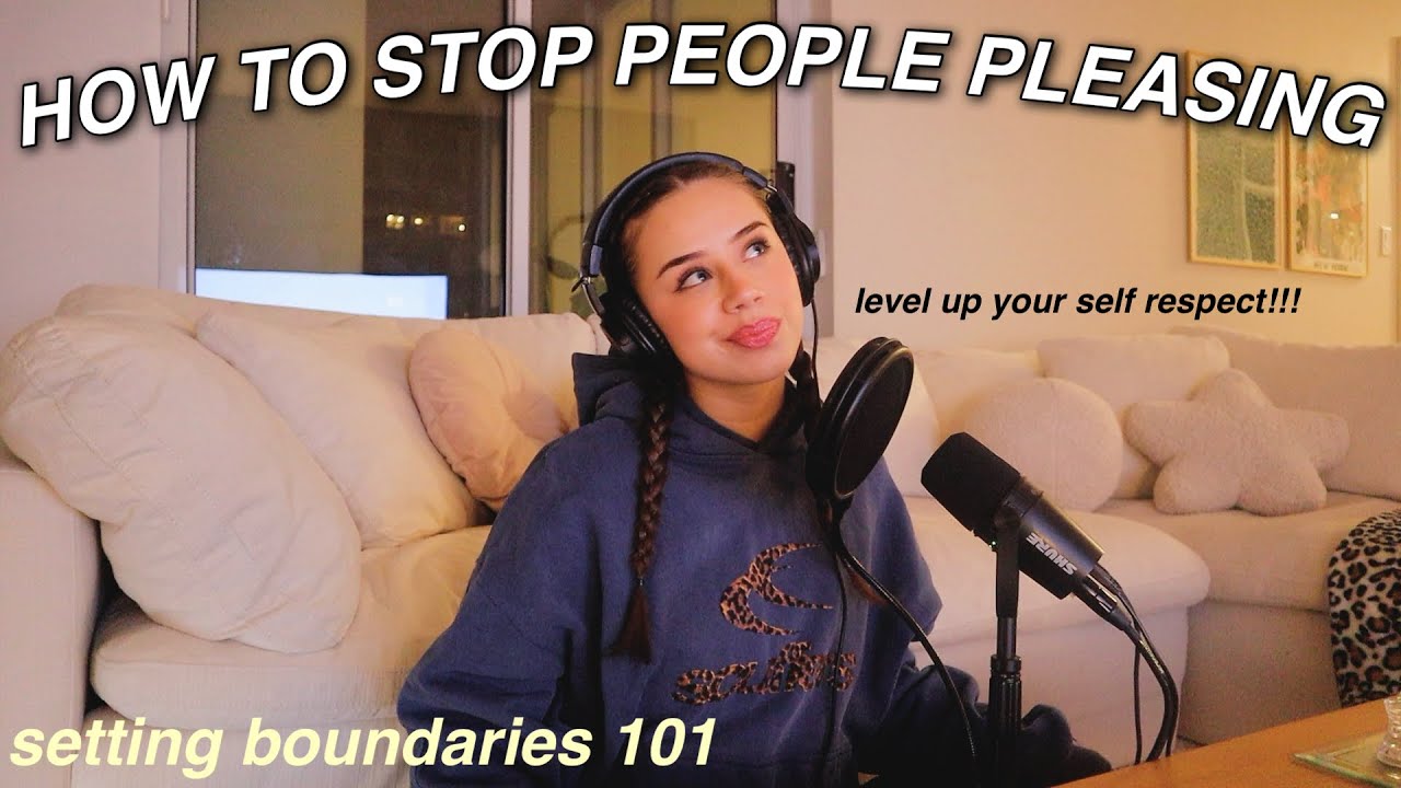 BOUNDARIES: why you need them & how to set them | stop people pleasing & feeling guilty! cover art