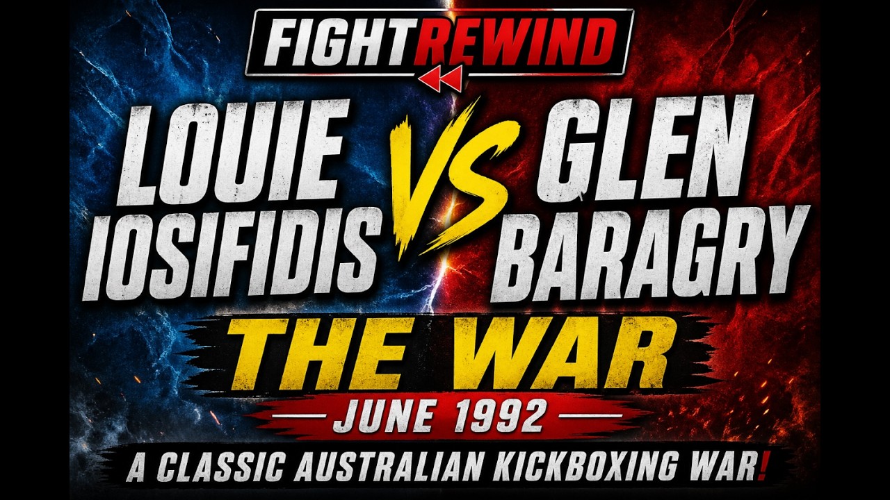 🔥 LOUIS “THE ICE” IOSIFIDIS vs GLEN “THE BUSTLER” BARAGRY – THE WAR (1992) 🔥