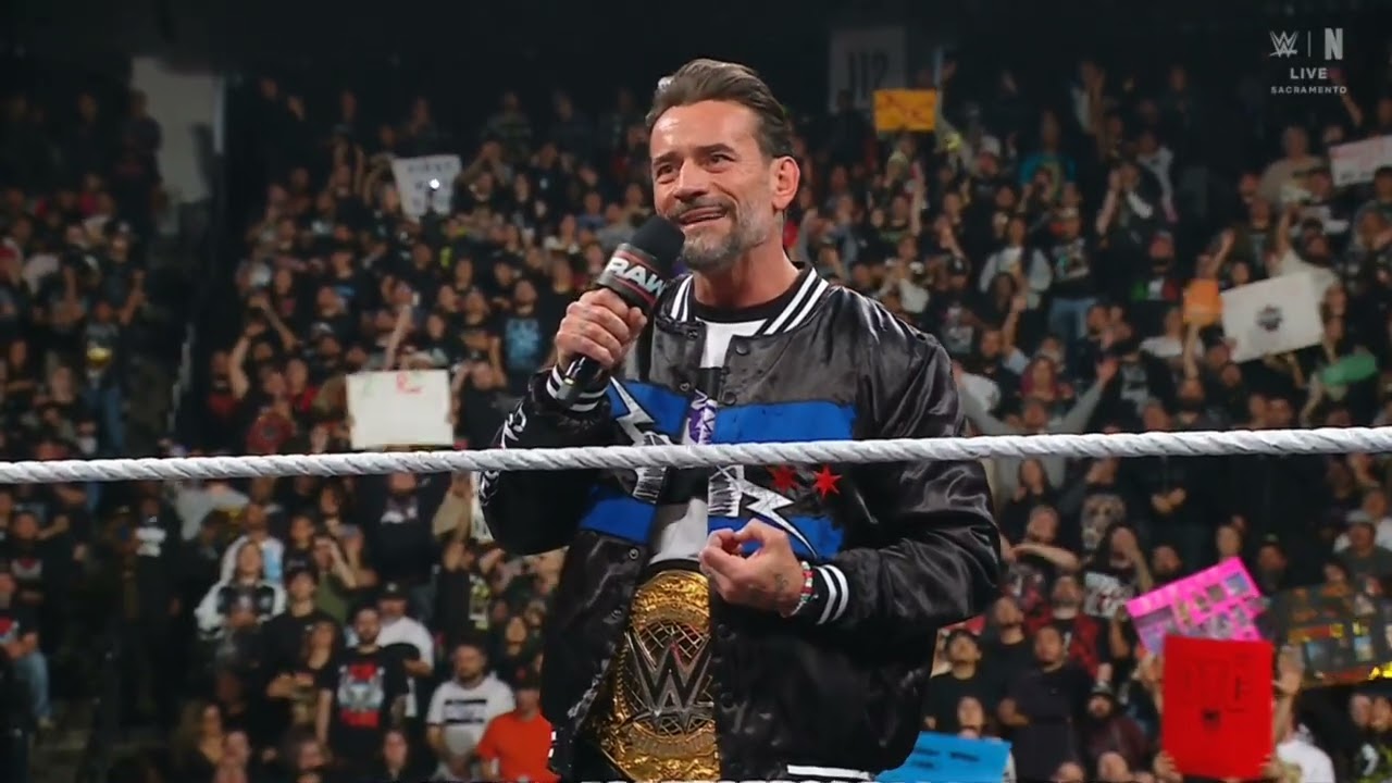 WWE RAW CM PUNK ENTRANCE 04/13/26