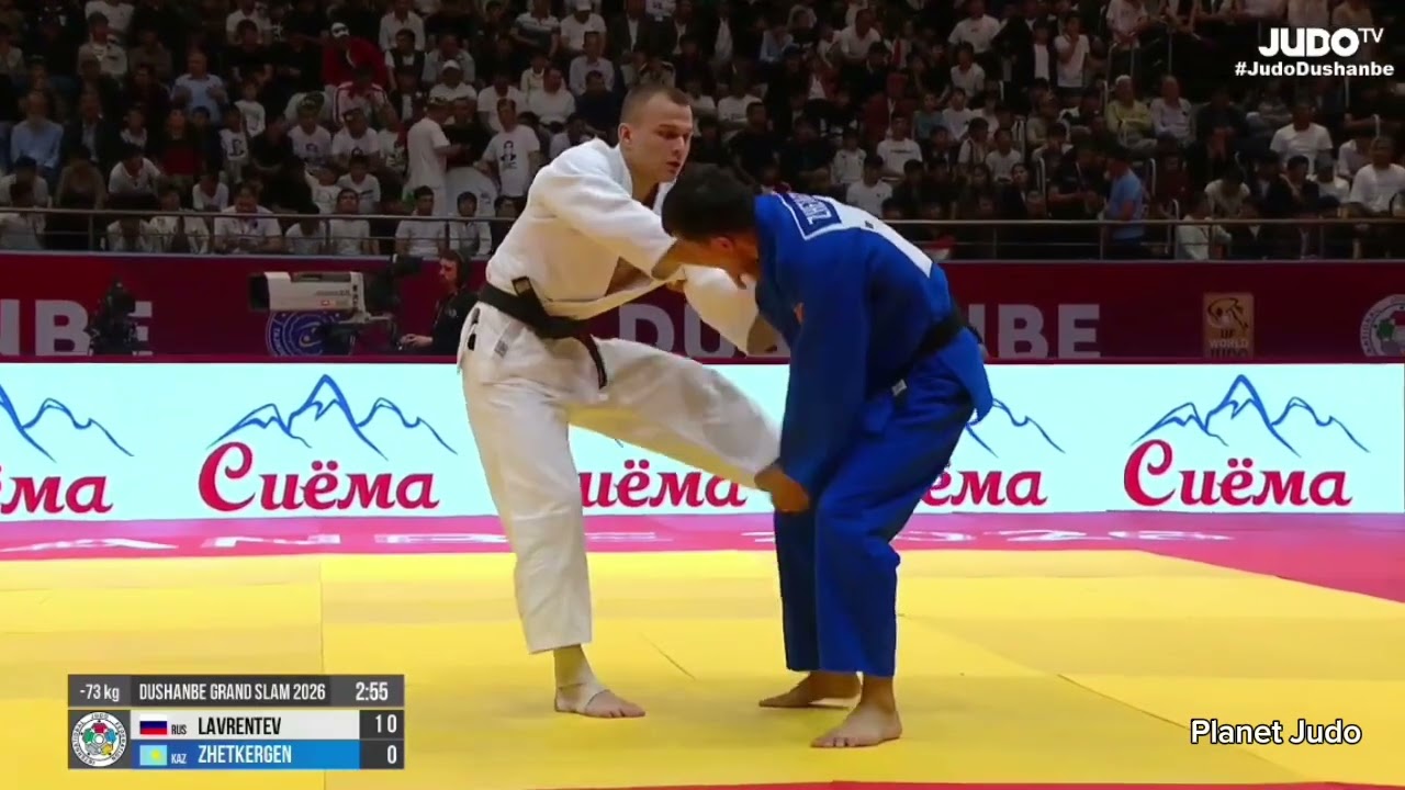 Danil LAVRENTEV 🇷🇺 🆚️ Madi ZHETKERGEN 🇰🇿 | 1/8финала/-73кг | Большой Шлем Душанбе 2026