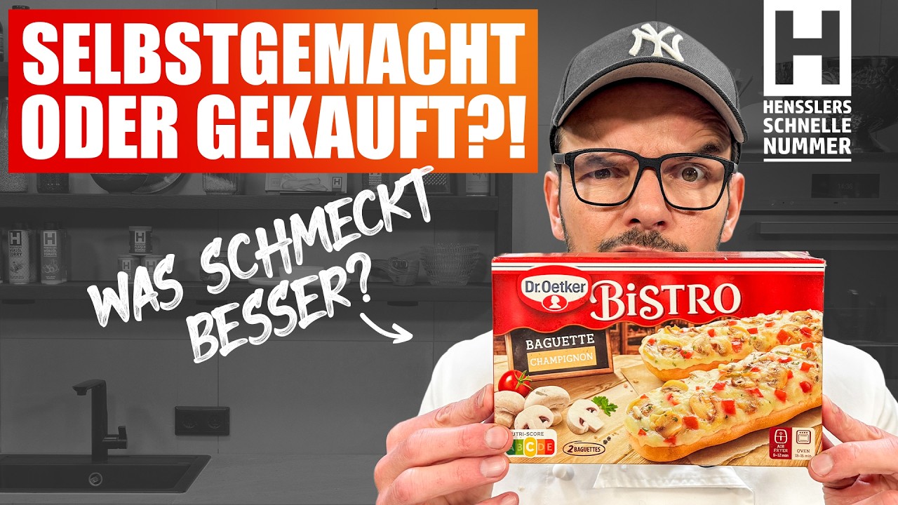Bistro Baguette Champignon gekauft oder selbstgemacht?
