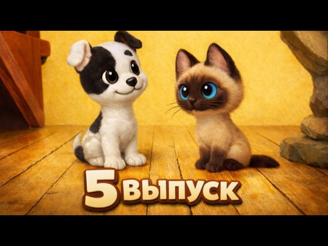 Котенок по имени Гав (Kotenok Gav) — 5 серия — Советский мультфильм — Золотая коллекция Soyuzmulfilm cover art