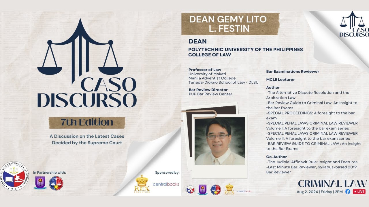 CRIMINAL LAW | Caso Discurso: 7th Edition cover art