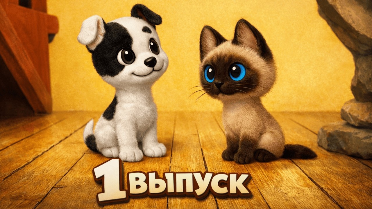 Котенок по имени Гав (Kotenok Gav) — 1 серия — Советский мультфильм — Золотая коллекция Soyuzmulfilm cover art