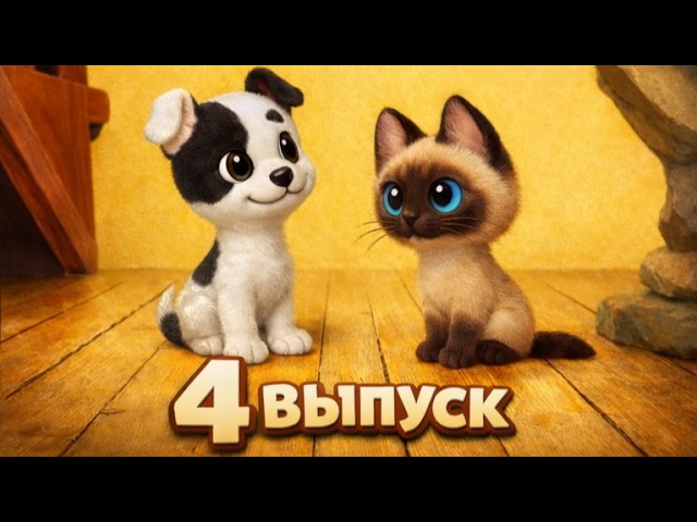 Котенок по имени Гав (Kotenok Gav) — 4 серия — Советский мультфильм — Золотая коллекция Soyuzmulfilm cover art