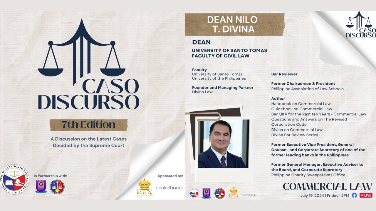 COMMERCIAL LAW | Caso Discurso: 7th Edition cover art
