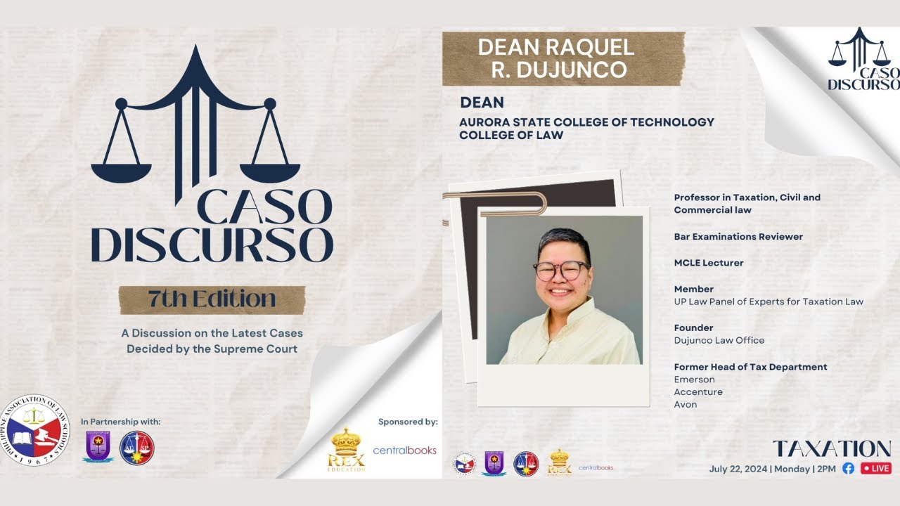 TAXATION LAW | Caso Discurso: 7th Edition cover art