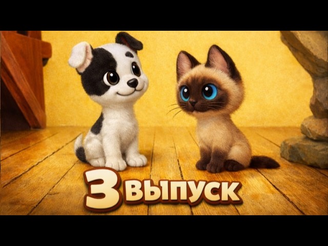 Котенок по имени Гав (Kotenok Gav) — 3 серия — Советский мультфильм — Золотая коллекция Soyuzmulfilm cover art