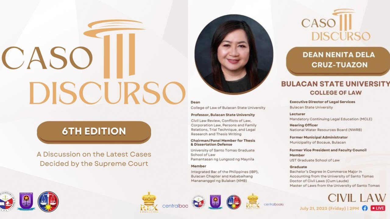 CIVIL LAW: Property, Persons & Succession | Caso Discurso: 6th Edition cover art