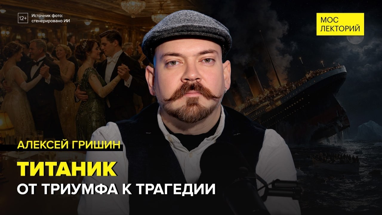 Титаник - от триумфа к трагедии: почему лайнер затонул | Алексей Гришин Лекция 2026 | Мослекторий cover art