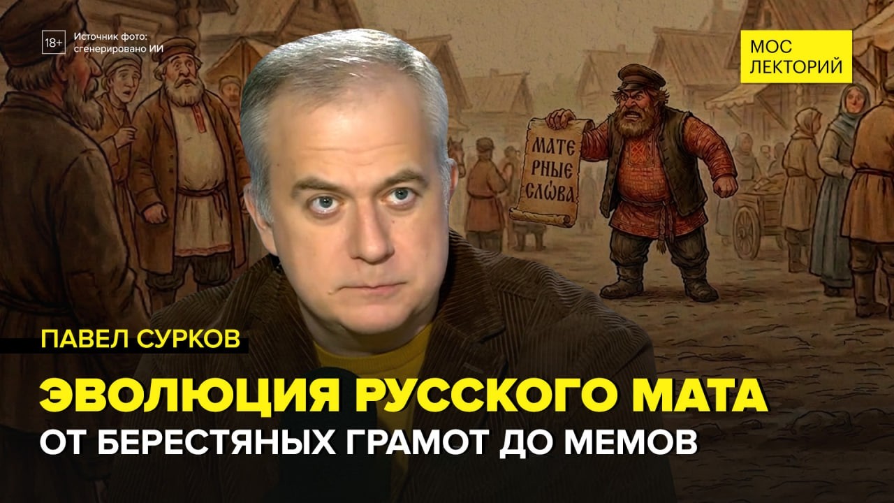 Эволюция русского мата | Павел Сурков Лекция 2026 | Мослекторий cover art