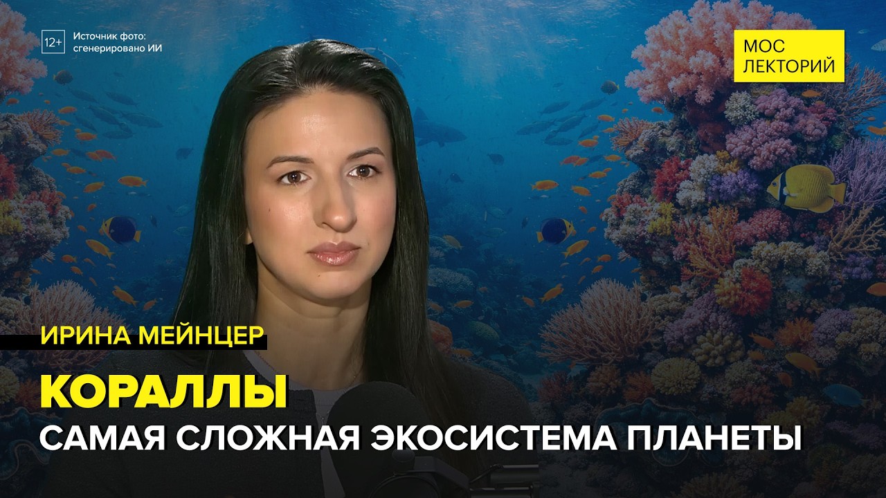 Коралловые рифы: живые города океана | Ирина Мейнцер Лекция 2026 | Мослекторий cover art