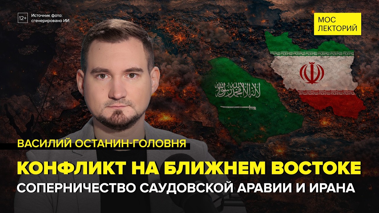 Саудовская Аравия и Иран: конфликт на Ближнем Востоке | Василий Останин-Головня Лекция 2026 cover art