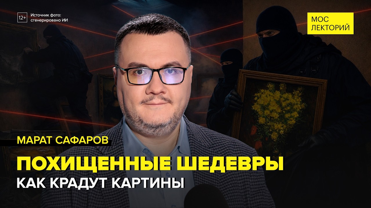 Похищенные шедевры | Марат Сафаров Лекция 2026 | Мослекторий cover art