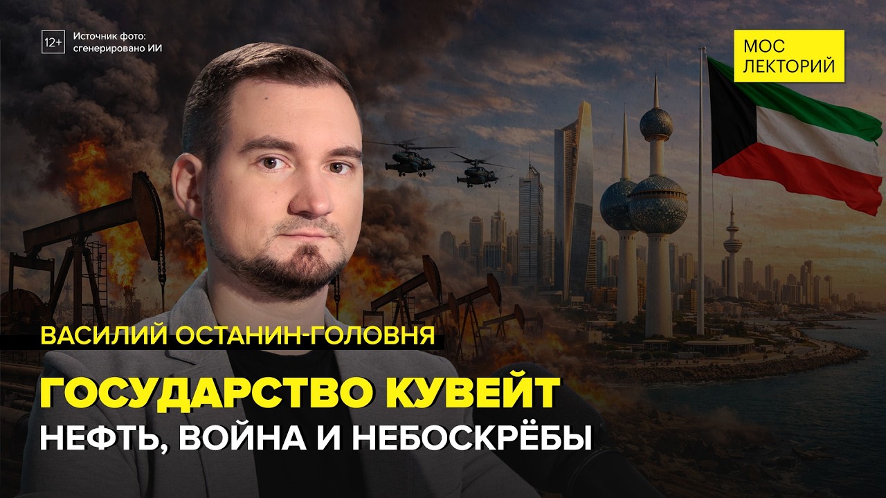 Государство Кувейт | Василий Останин-Головня Лекция 2026 | Мослекторий cover art