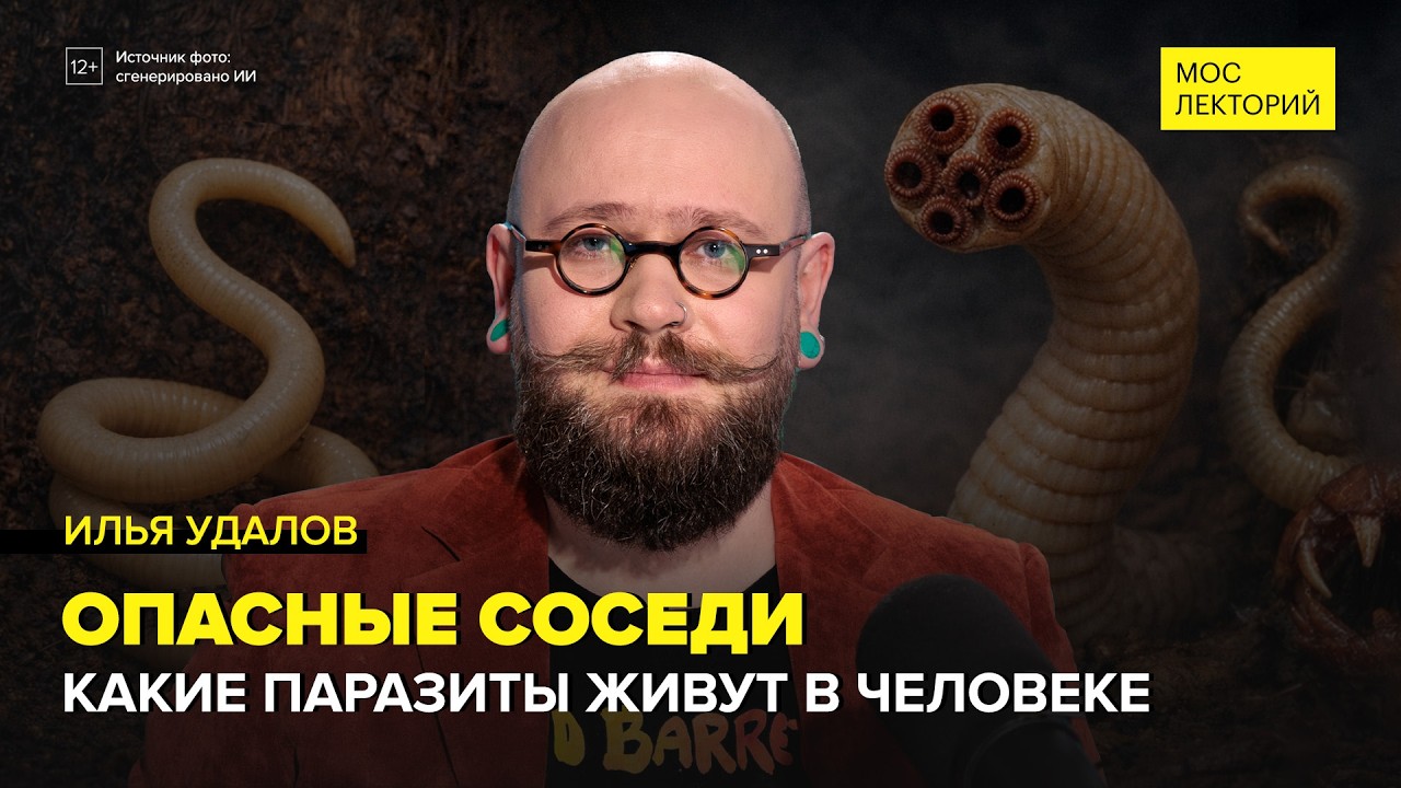 Паразиты и черви | Илья Удалов Лекция 2026 | Мослекторий cover art