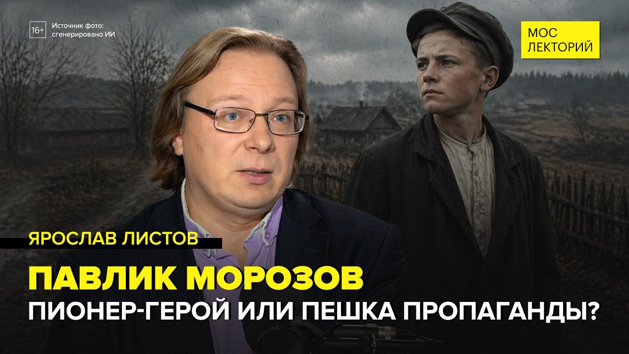 Почему имя Павлика Морозова стало нарицательным? | Ярослав Листов Лекция 2026 | Мослекторий cover art