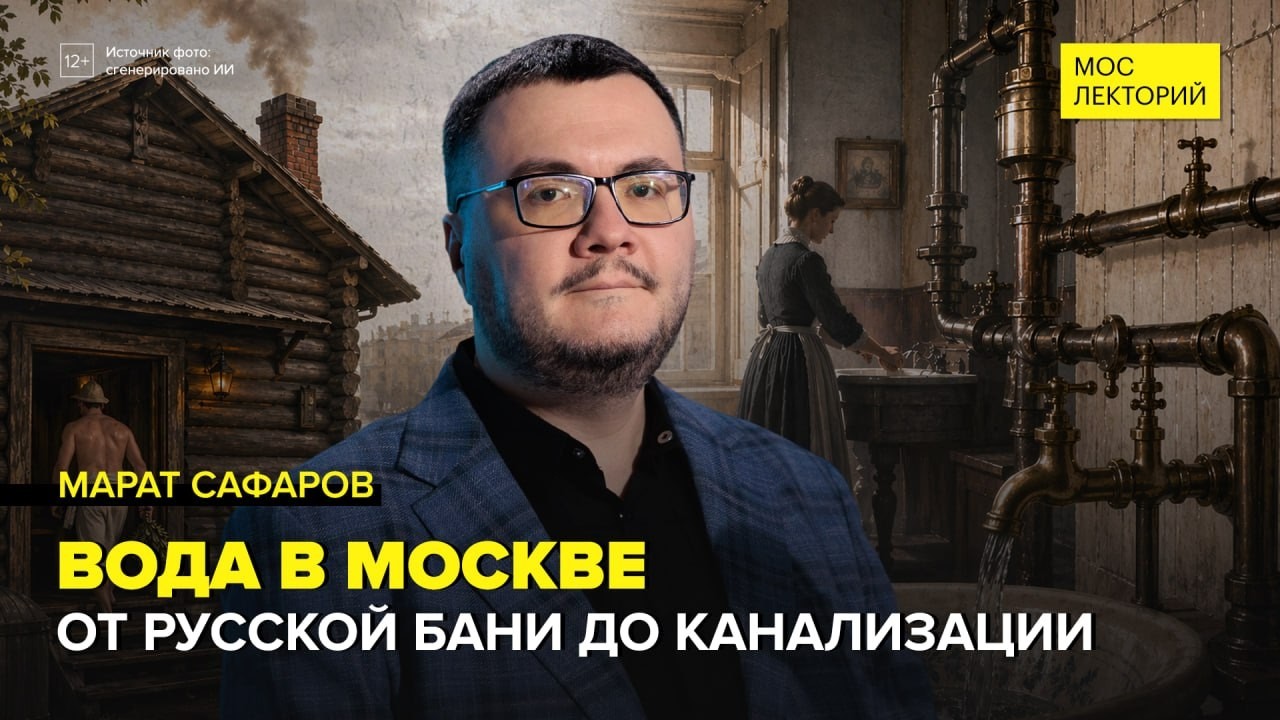 Водоснабжение Москвы | Марат Сафаров Лекция 2026 | Мослекторий cover art
