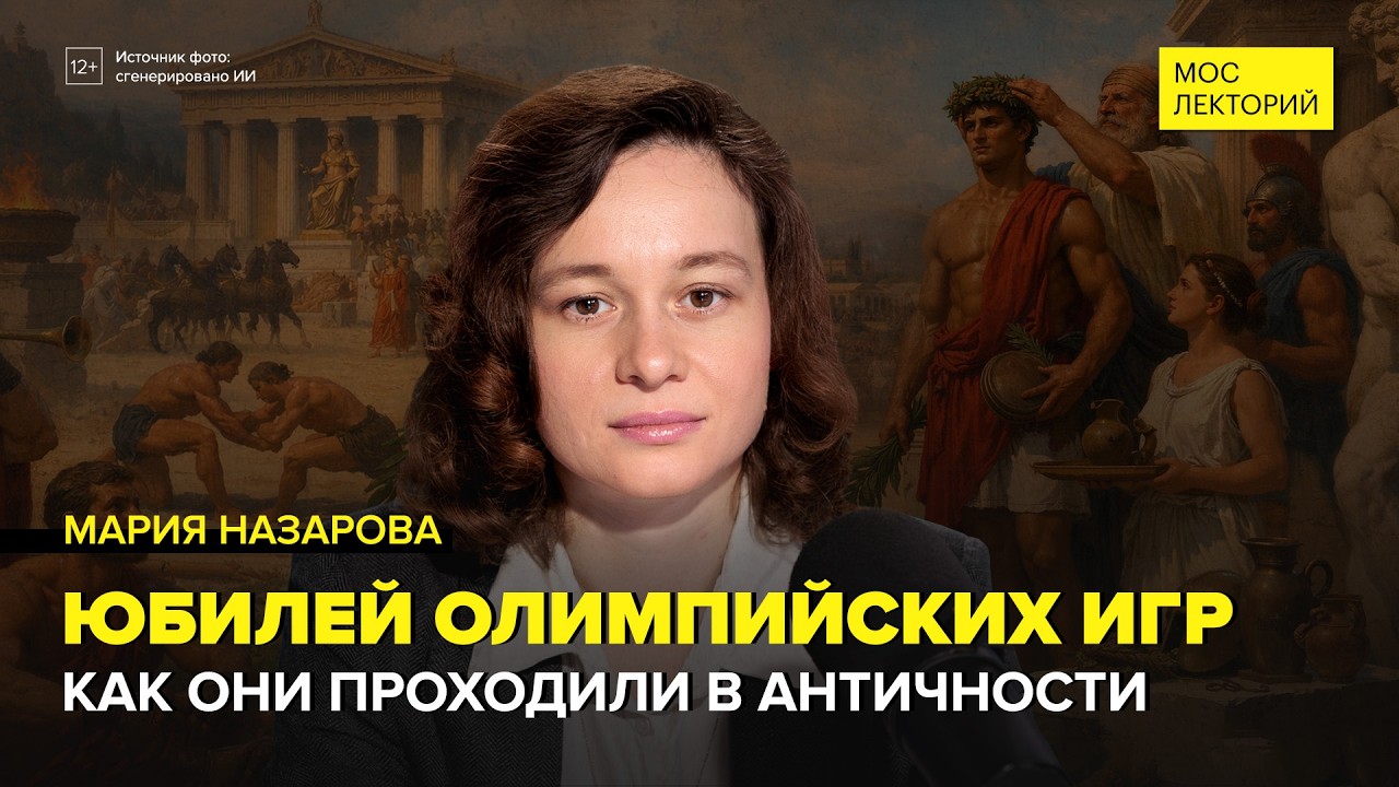 160 лет Олимпийским играм | Мария Назарова Лекция 2026 | Мослекторий cover art
