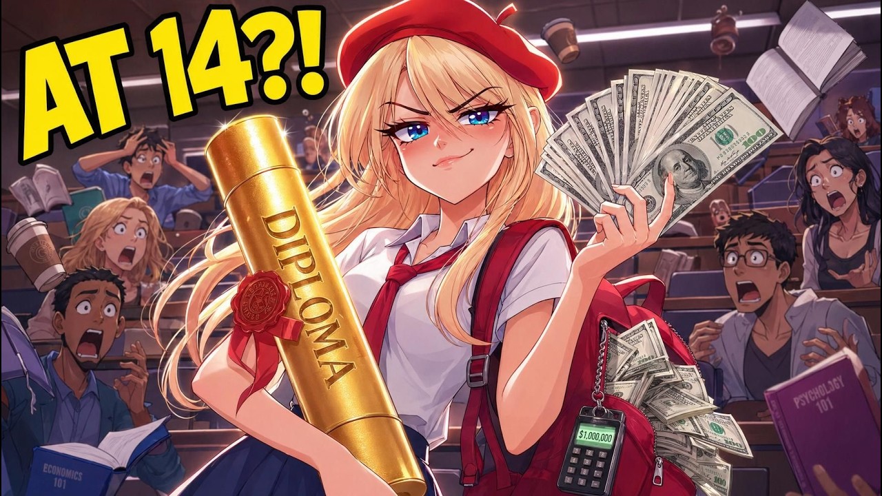 I Became A Millionaire and Went to College at 14! cover art