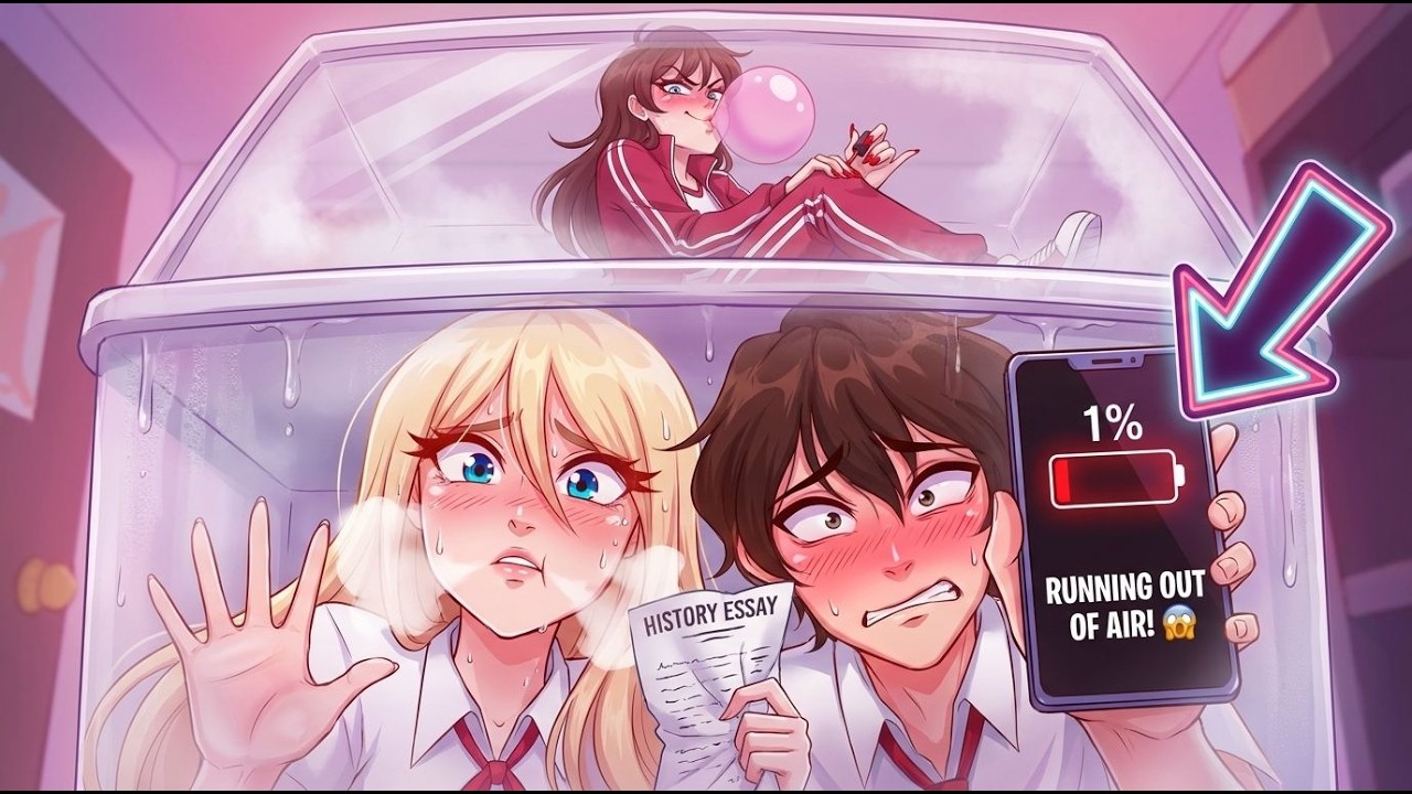 My Crush Crazy GF Trapped Us In A Warehouse cover art