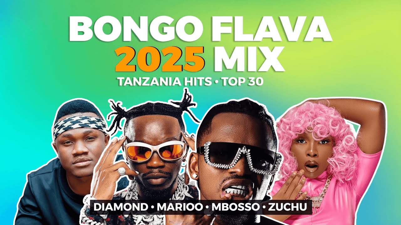 Bongo Flava 2025 Mix | Tanzania Hits   Diamond, Marioo, Mbosso, Zuchu cover art