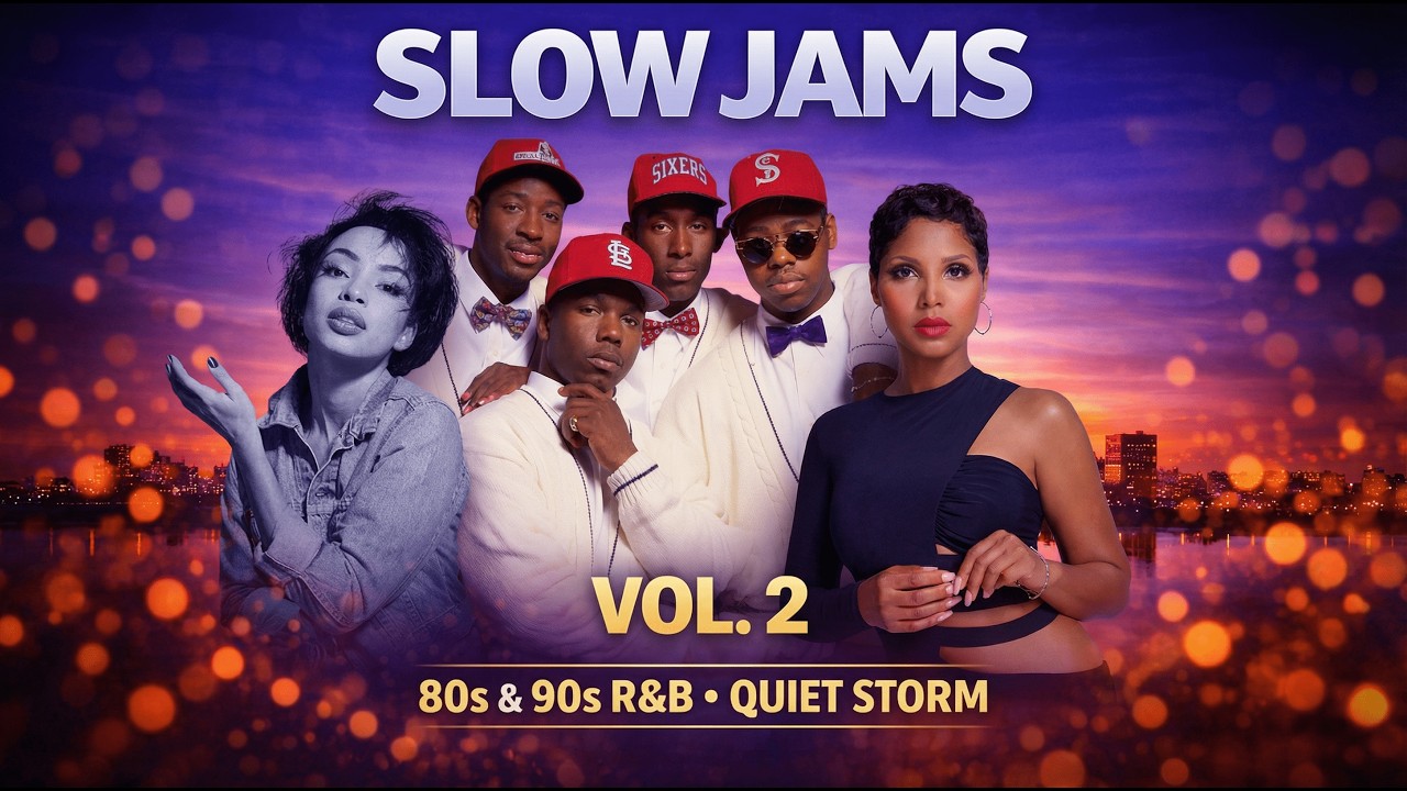 Slow Jams Vol. 2 – 80s & 90s R&B Love Ballads | Quiet Storm Sundowner cover art
