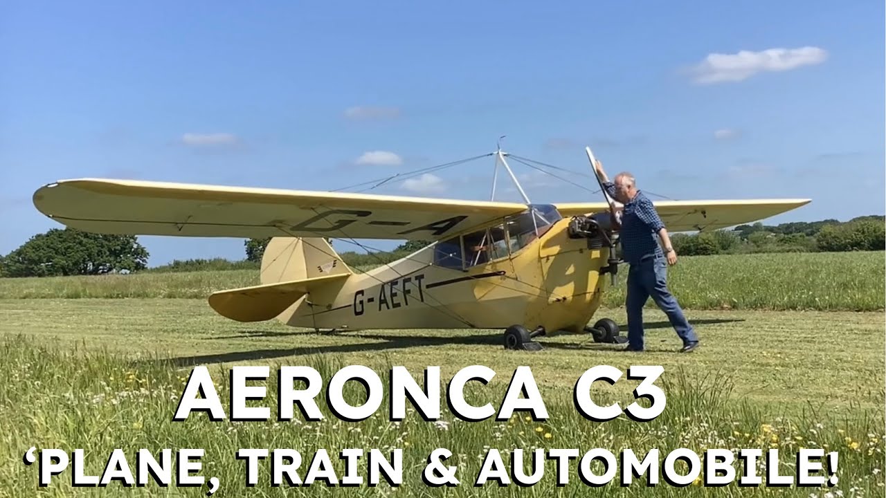 Aeronca C3 - 'Plane, Train And Automobile! cover art