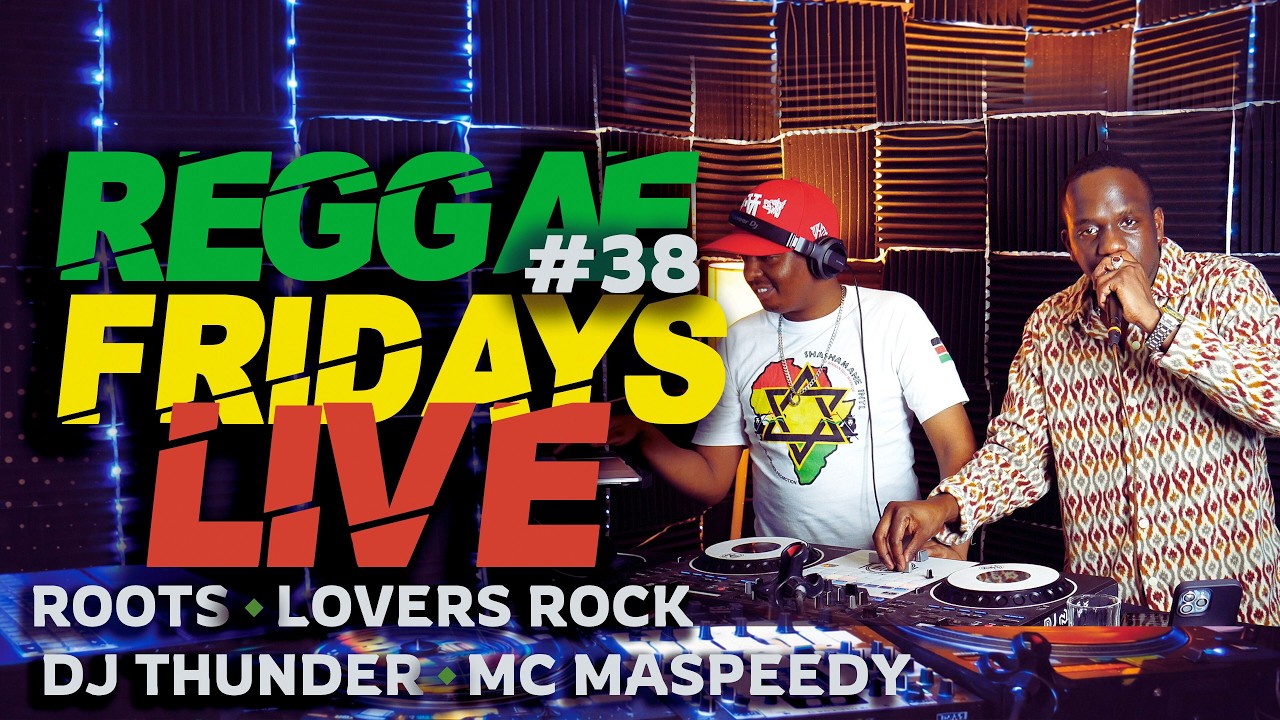 REGGAE FRIDAYS EP 38 | Roots & Lovers Rock Mix 2026 | DJ Thunder x MC Maspeedy (Live Set) cover art