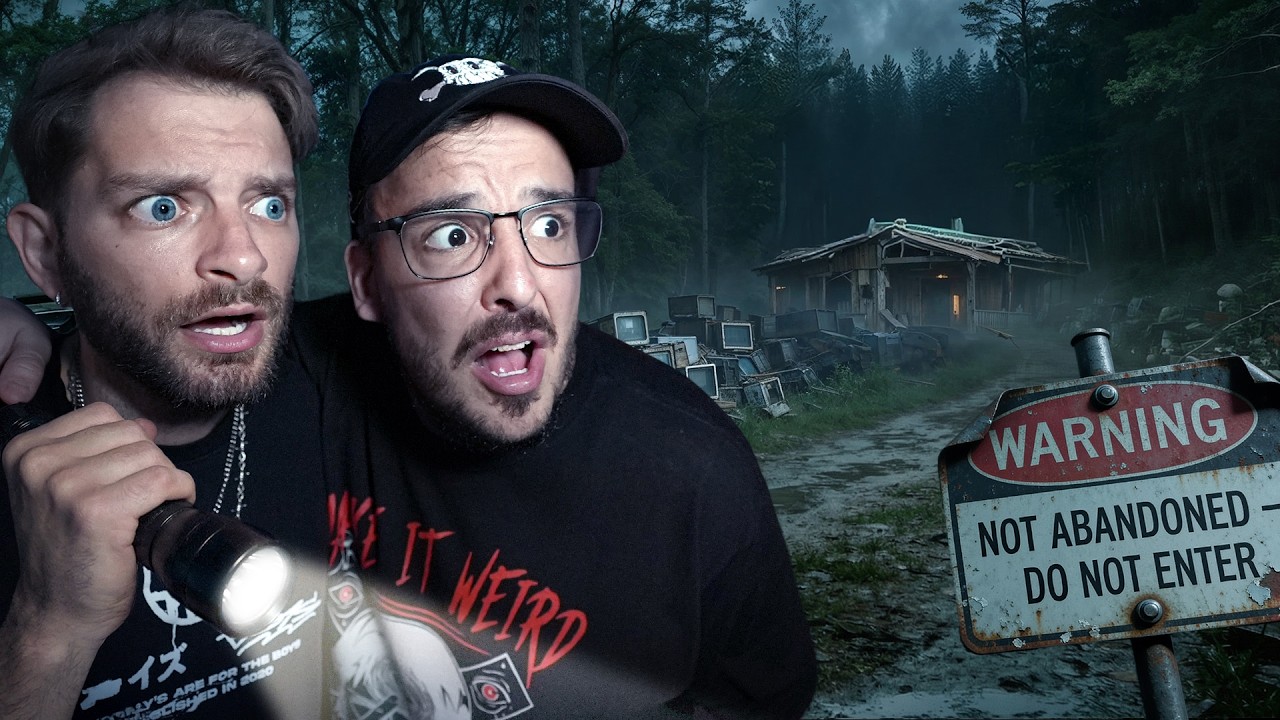 Overnight in a Creepy Abandoned Junkyard cover art
