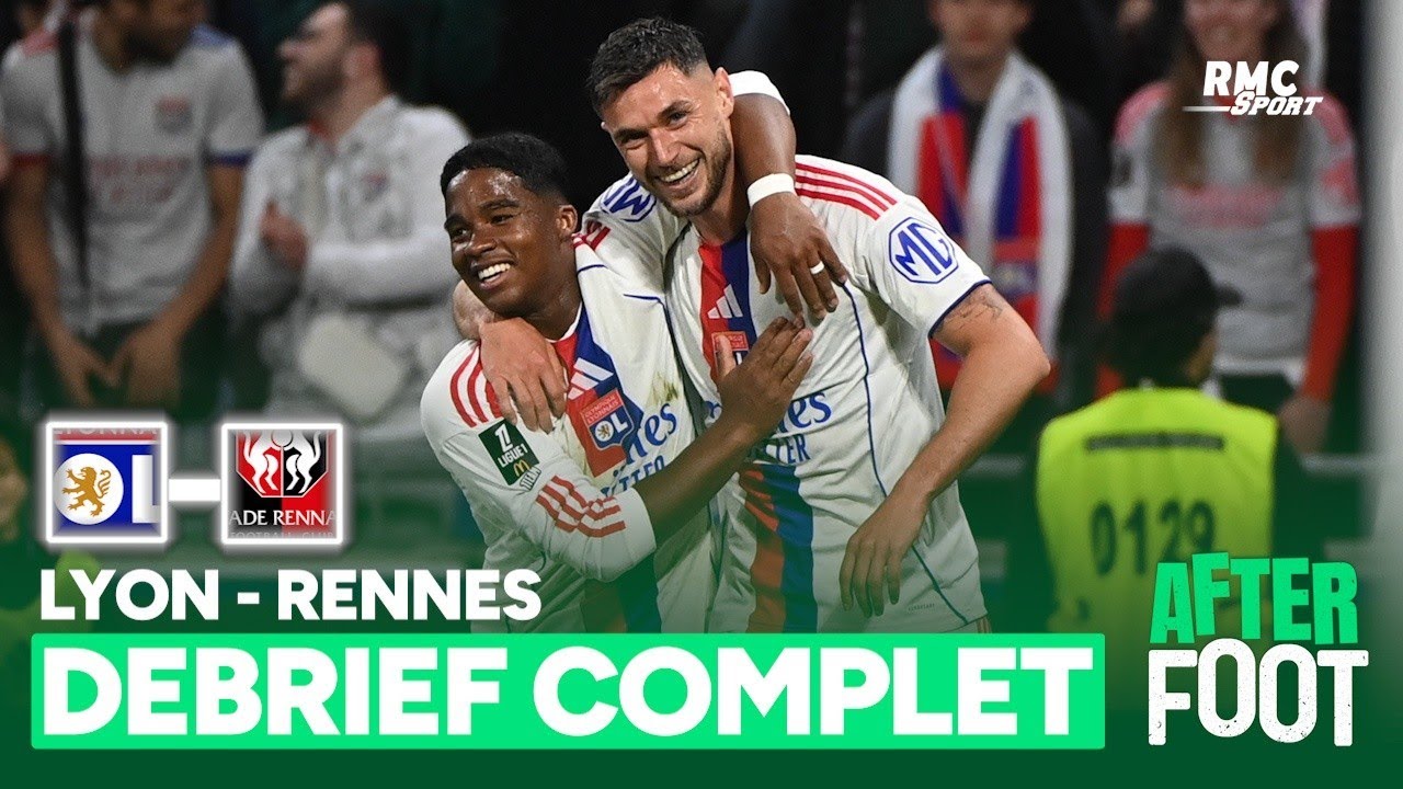 OL 4-2 Rennes : Lyon s'installe sur le podium, le débrief complet de l'After foot cover art