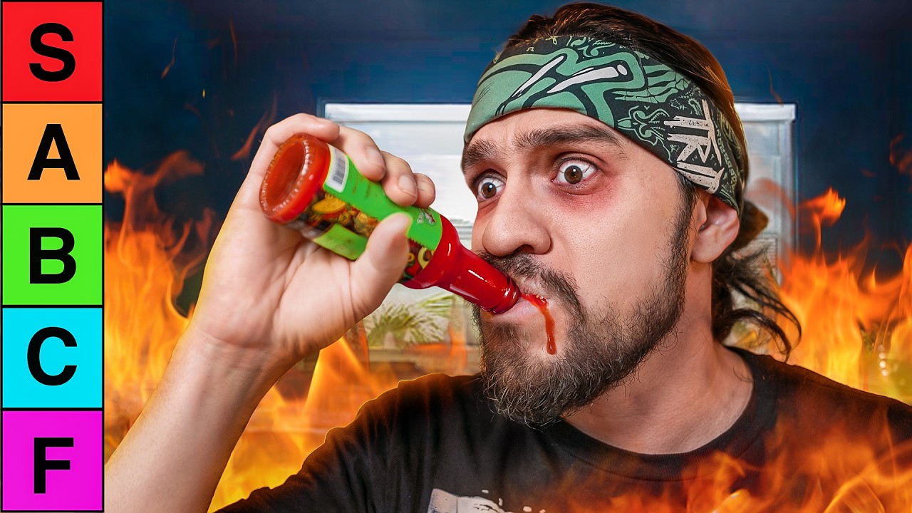 The CONCLUSIVE Hot Sauce Tier List 2025 cover art