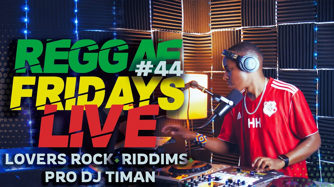 Reggae Fridays #44 🔥 Lovers Rock Riddims Live Mix | @prodjtiman  Hosted by Captain C cover art