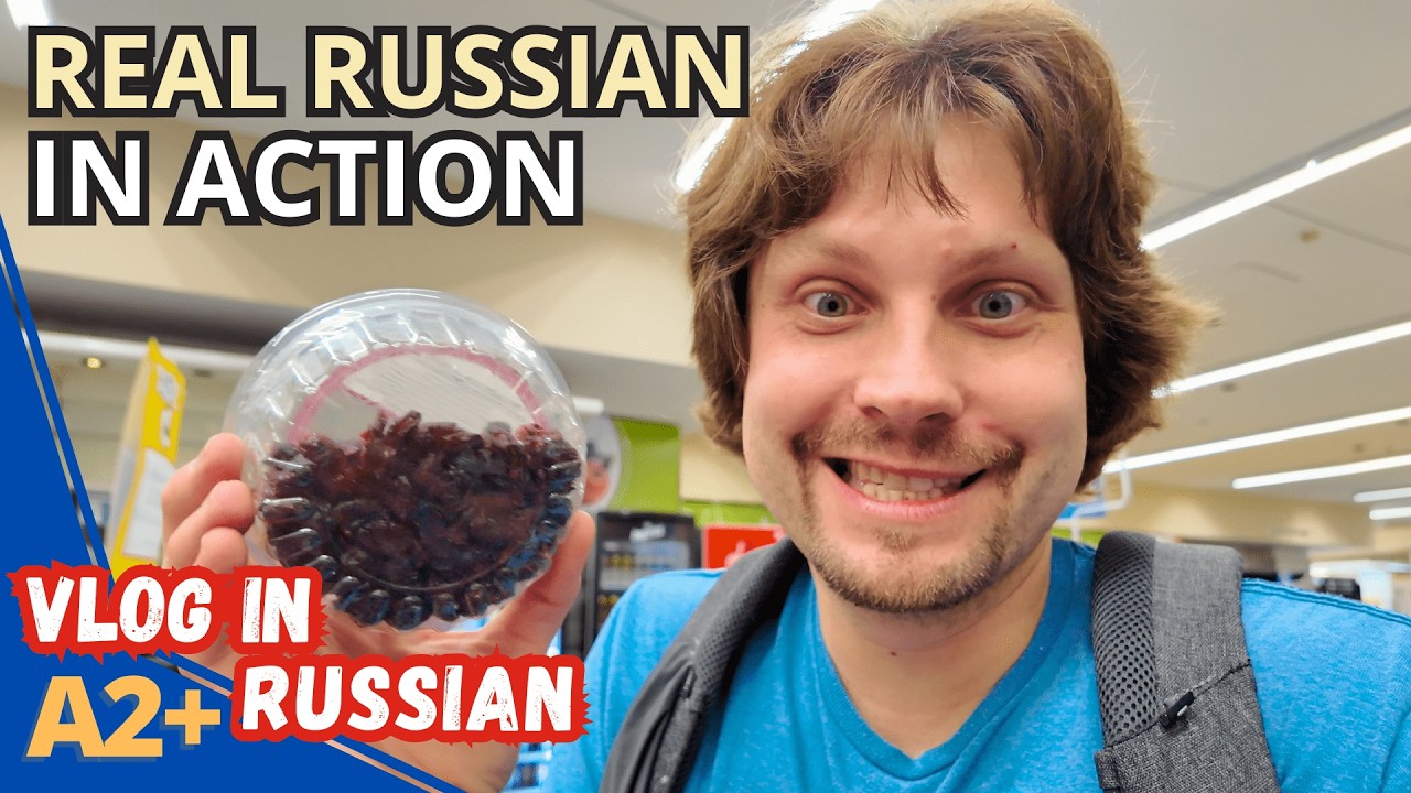 Grocery Shopping in Russian – Real-Life Vocabulary Practice cover art