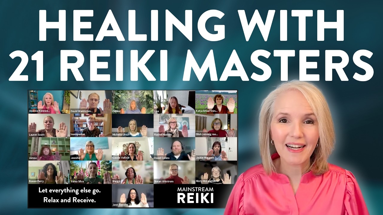 Reiki for You with 21 Reiki Masters | No Ads | Mainstream Reiki Community cover art