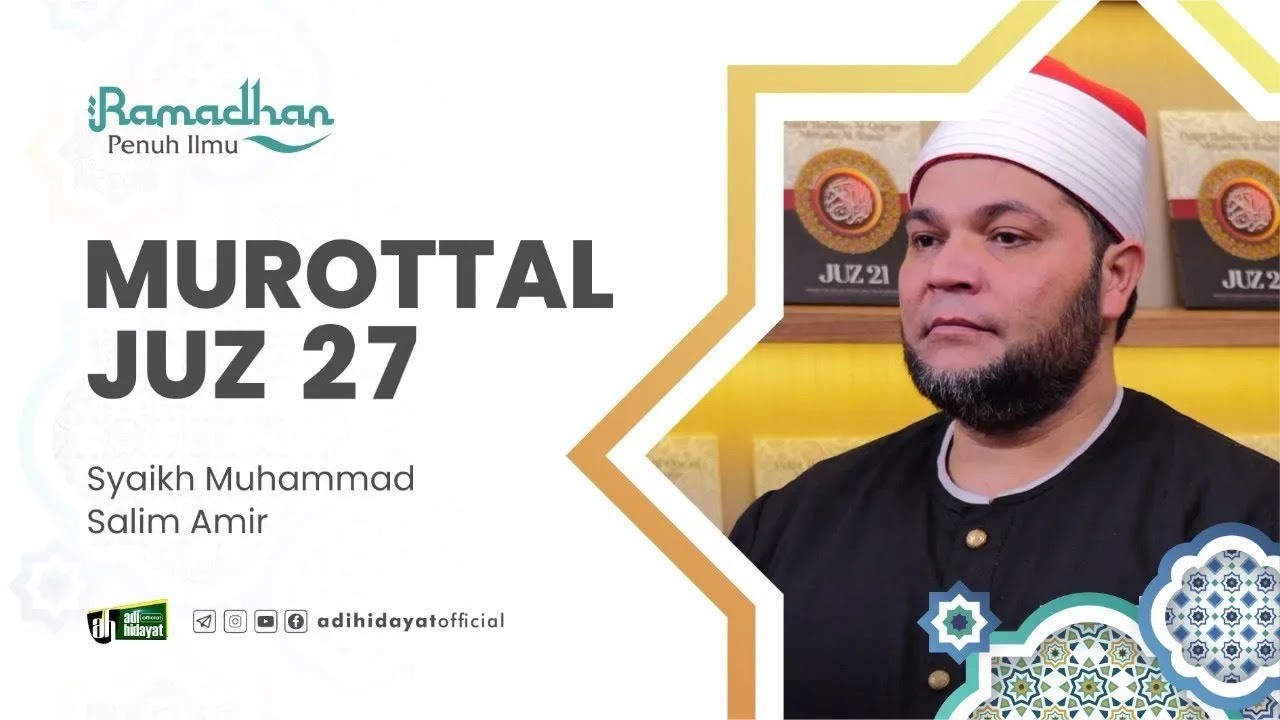 [LIVE 24 Jam] Murottal Juz 27 Spesial Ramadhan - Adi Hidayat Official cover art