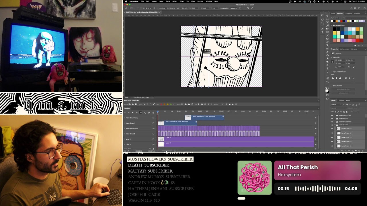 Animating Safe Mode in Photoshop with u m a m i cover art