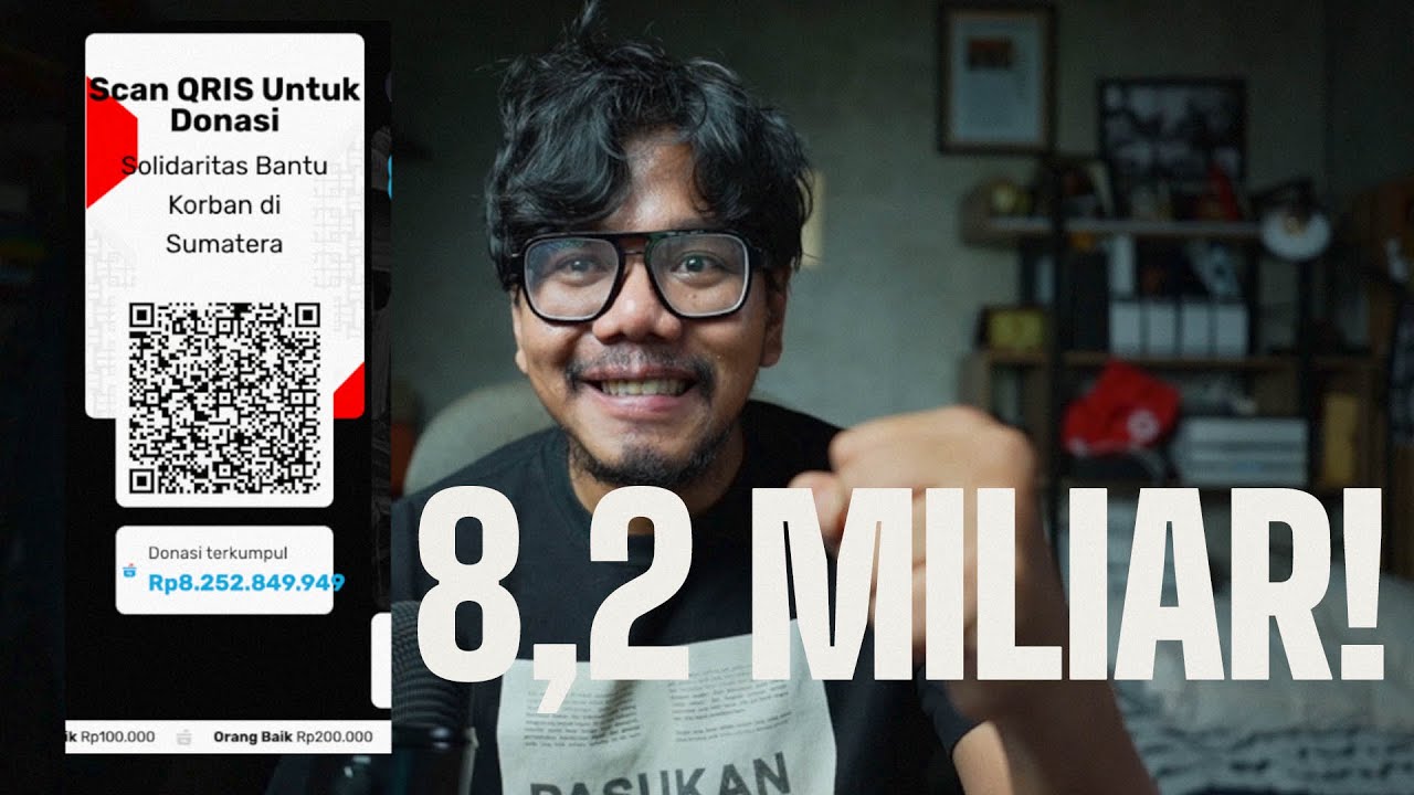 8,3 Miliar Dalam 1 Hari Untuk Sumatra! cover art