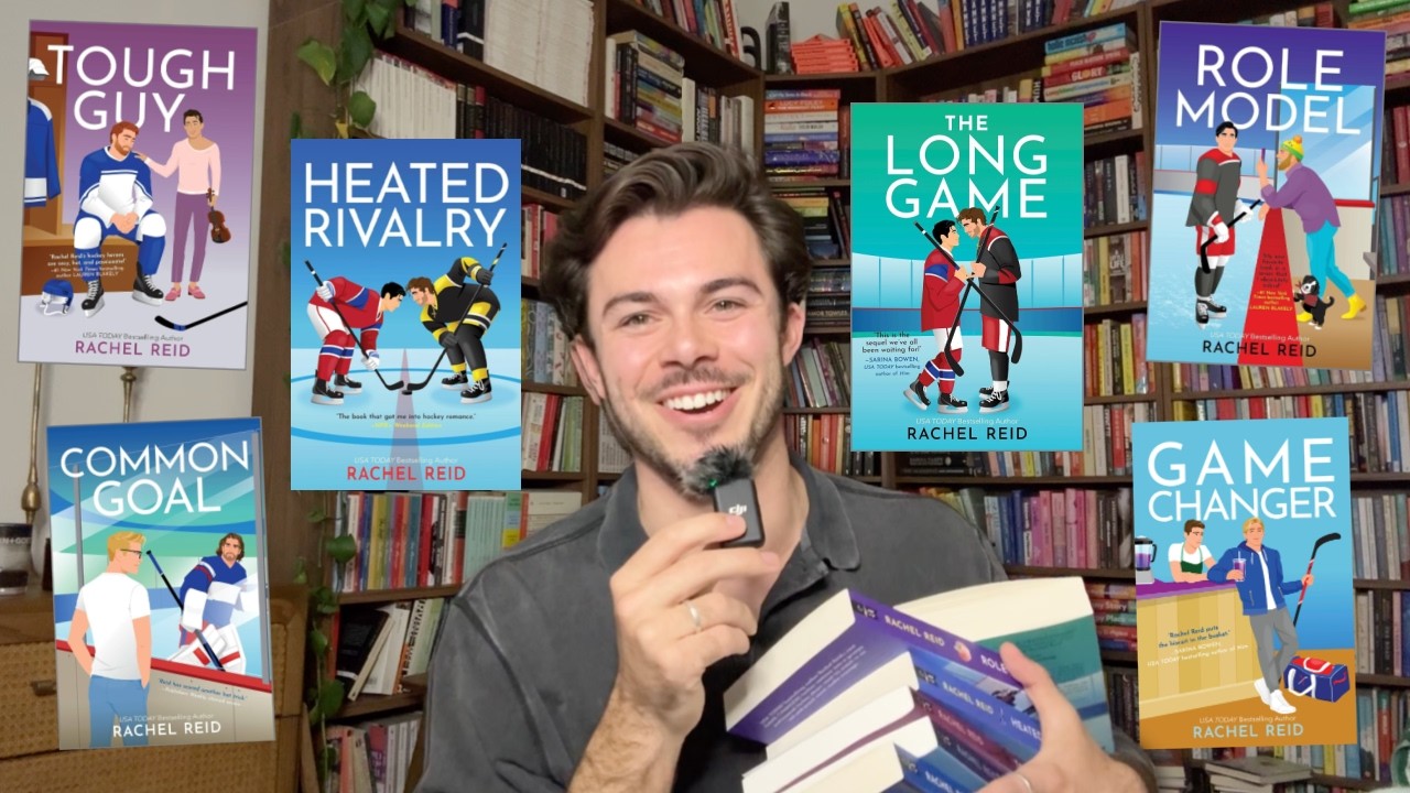 a definitive ranking of every Heated Rivalry book (i read all 6) cover art